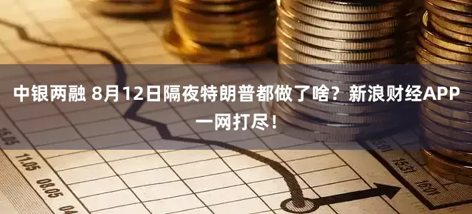 中银两融 8月12日隔夜特朗普都做了啥？新浪财经APP一网打尽！